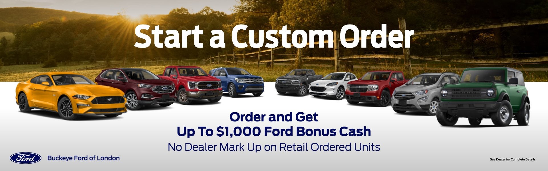 Start a Custom Order